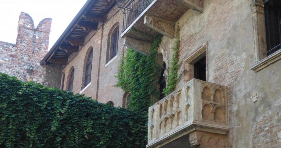 Balkon der Julia in Verona